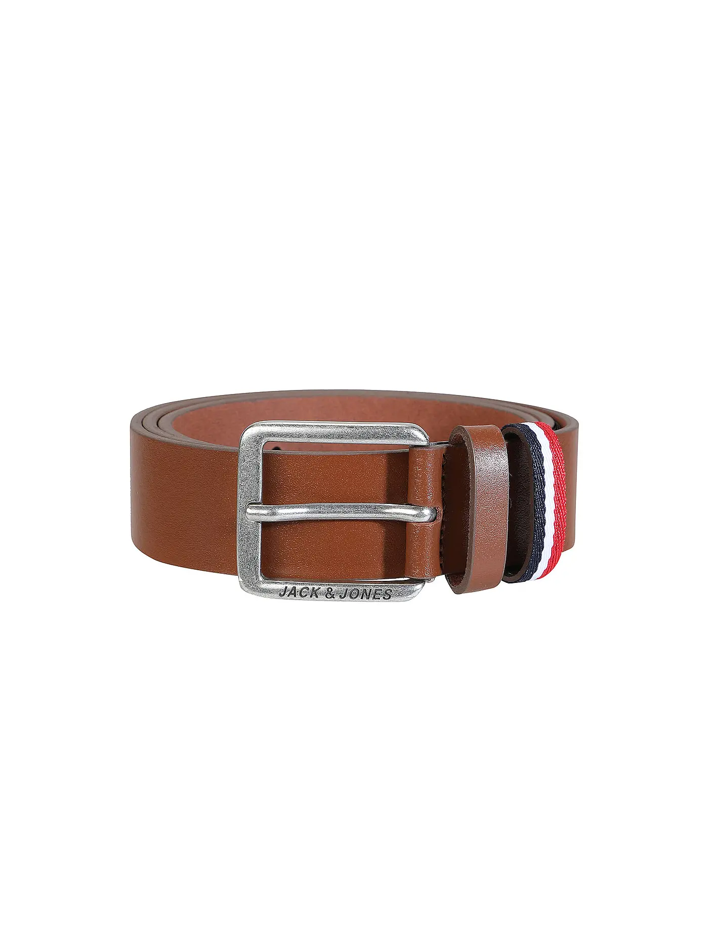 JACK & JONES | Ledergürtel JACESPO | braun